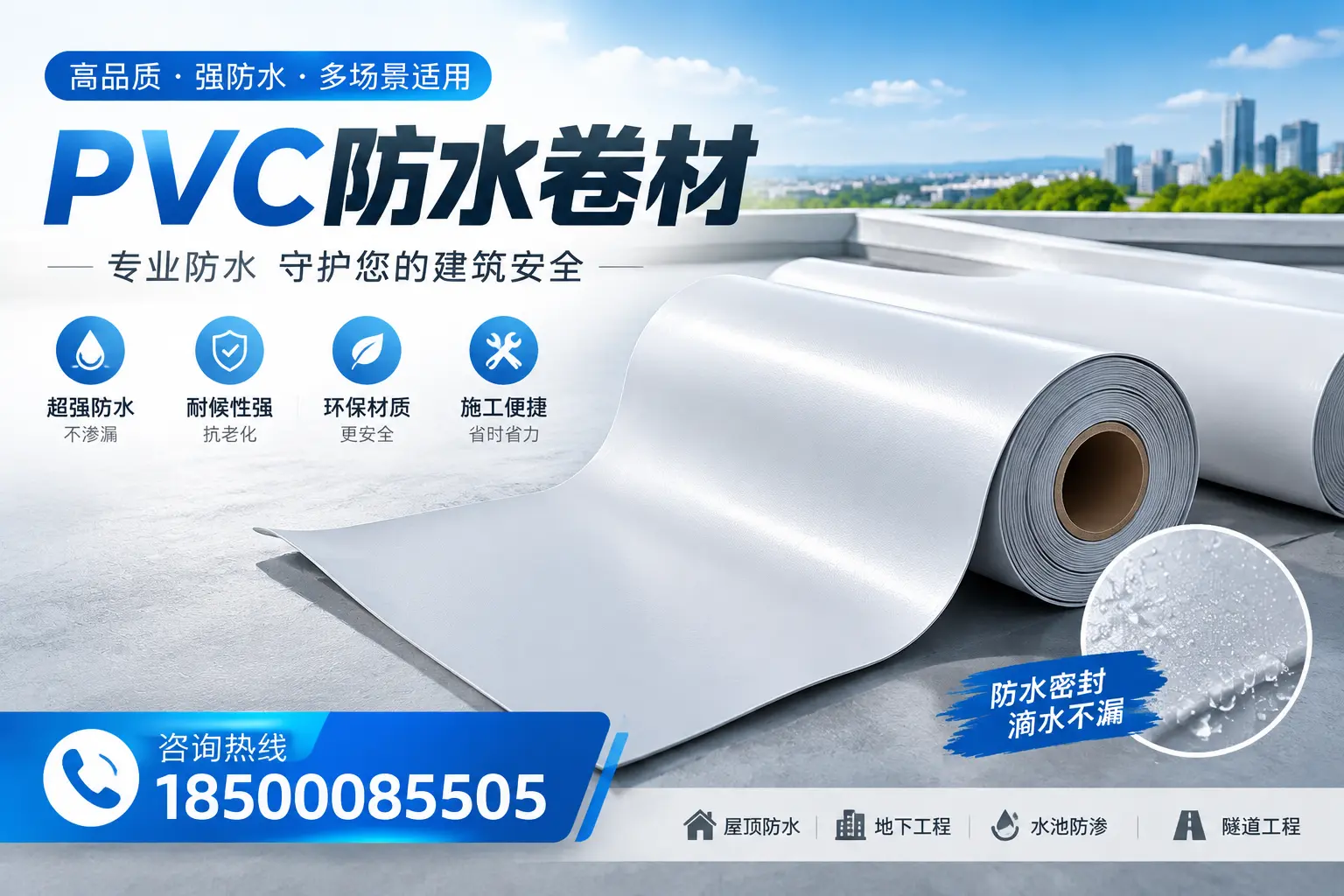 PVC防水卷材的市场竞争分析，邯郸品牌选择参考